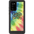 Liquid Blue Tie Dye Peace & Love Galaxy Note20 5G Waterproof Case