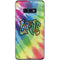 Liquid Blue Tie Dye Peace & Love Galaxy S10e Skin