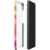 Liquid Blue Tie Dye Peace & Love Galaxy S20 Lite Case