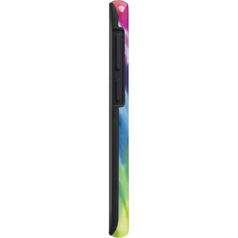 Liquid Blue Tie Dye Peace & Love Galaxy S20 Plus Pro Case