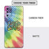 Liquid Blue Tie Dye Peace & Love Galaxy S20 Plus Skin
