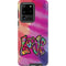 Liquid Blue Tie Dye Peace & Love Galaxy S20 Ultra 5G Pro Case