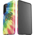 Liquid Blue Tie Dye Peace & Love Galaxy S21 Plus 5G Pro Case