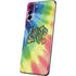 Liquid Blue Tie Dye Peace & Love Galaxy S21 Plus 5G Skin