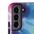 Liquid Blue Tie Dye Peace & Love Galaxy S22 Plus Pro Case