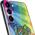 Liquid Blue Tie Dye Peace & Love Galaxy S22 Plus Skin