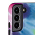 Liquid Blue Tie Dye Peace & Love Galaxy S22 Pro Case