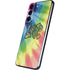 Liquid Blue Tie Dye Peace & Love Galaxy S22 Skin