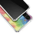Liquid Blue Tie Dye Peace & Love Galaxy S23 Clear Case