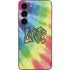 Liquid Blue Tie Dye Peace & Love Galaxy S23 Skin