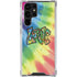 Liquid Blue Tie Dye Peace & Love Galaxy S24 Ultra Clear Case