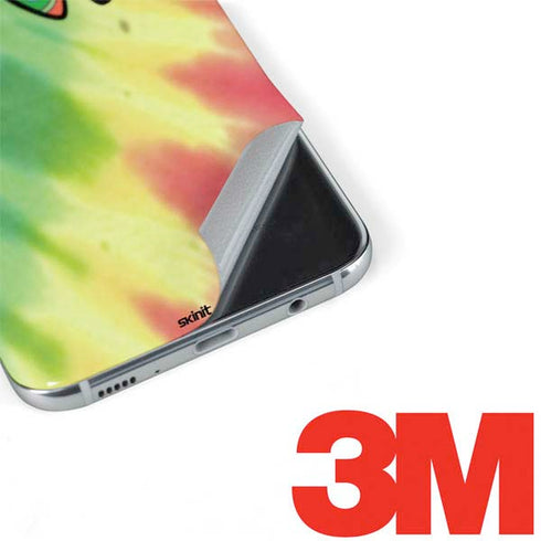 Liquid Blue Tie Dye Peace & Love Galaxy S8 Skin