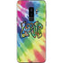 Liquid Blue Tie Dye Peace & Love Galaxy S9 Plus Skin