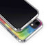 Liquid Blue Tie Dye Peace & Love iPhone 11 Clear Case