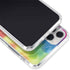 Liquid Blue Tie Dye Peace & Love iPhone 11 Pro Clear Case