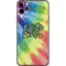 Liquid Blue Tie Dye Peace & Love iPhone 11 Pro Max Skin