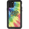 Liquid Blue Tie Dye Peace & Love iPhone 11 Pro Waterproof Case