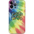 Liquid Blue Tie Dye Peace & Love iPhone 14 Pro Max Skin