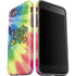 Liquid Blue Tie Dye Peace & Love iPhone SE (2nd & 3rd Gen) Pro Case