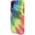 Liquid Blue Tie Dye Peace & Love iPhone XR Pro Case