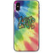 Liquid Blue Tie Dye Peace & Love iPhone XS Max Skin