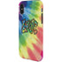 Liquid Blue Tie Dye Peace & Love iPhone XS Pro Case