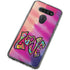 Liquid Blue Tie Dye Peace & Love LG K51/Q51 Clear Case