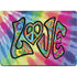 Liquid Blue Tie Dye Peace & Love MacBook Pro 14in (2021-24) Skin