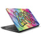Liquid Blue Tie Dye Peace & Love HP Notebook Skin