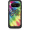 Liquid Blue Tie Dye Peace & Love Otterbox Commuter Galaxy Skin