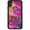 Liquid Blue Tie Dye Peace & Love Otterbox Commuter iPhone Skin