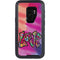 Liquid Blue Tie Dye Peace & Love Otterbox Defender Galaxy Skin