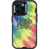 Liquid Blue Tie Dye Peace & Love Otterbox Defender iPhone Skin