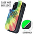 Liquid Blue Tie Dye Peace & Love Otterbox Defender iPhone Skin