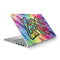 Liquid Blue Tie Dye Peace & Love HP Spectre Skin