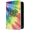 Liquid Blue Tie Dye Peace & Love Surface Duo Skin