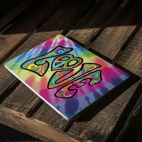 Liquid Blue Tie Dye Peace & Love Surface Laptop 2 Skin