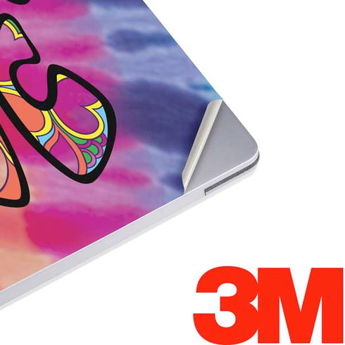 Liquid Blue Tie Dye Peace & Love Surface Laptop 3 13.5in Skin