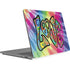 Liquid Blue Tie Dye Peace & Love Surface Laptop Studio Skin