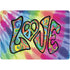 Liquid Blue Tie Dye Peace & Love Surface Laptop Studio Skin