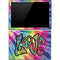 Liquid Blue Tie Dye Peace & Love Surface Pro 4 Skin