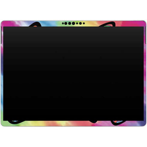 Liquid Blue Tie Dye Peace & Love Surface Pro 9 Skin