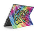 Liquid Blue Tie Dye Peace & Love Surface Pro 9 Skin