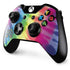 Liquid Blue Tie Dye Peace & Love Xbox One Controller Skin