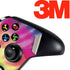 Liquid Blue Tie Dye Peace & Love Xbox One Controller Skin
