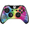 Liquid Blue Tie Dye Peace & Love Xbox One Controller Skin