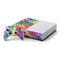 Liquid Blue Tie Dye Peace & Love Xbox One S Console and Controller Bundle Skin