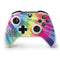 Liquid Blue Tie Dye Peace & Love Xbox One S Controller Skin