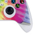 Liquid Blue Tie Dye Peace & Love Xbox Series S Controller Skin