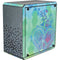 Liquid Blue Tie Dye Peace Heart Cooler Master MasterBox Q300L Mini Tower Skin
